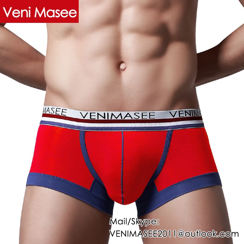 Wholesale Hot Sale High Quality Brand Veni Masee Fashion Modal Boxer Shorts OEM/ODM China Men Underwear Factory