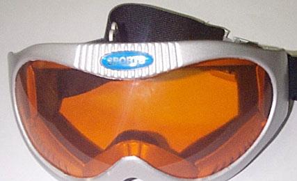 skiing goggles