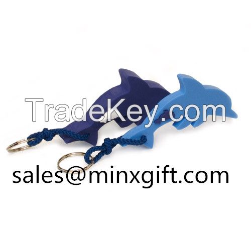 2015 promotional custom shaped metal rotating keychain