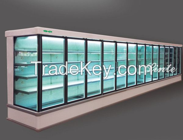 commercial refrigerator showcase /feeezer /chiiller series with glass door