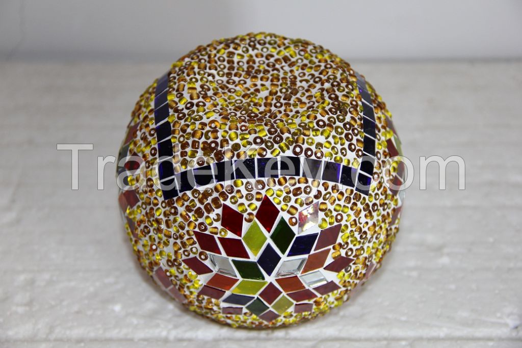 turkish mosaic lamp shabby chic glass candle holder hot sales