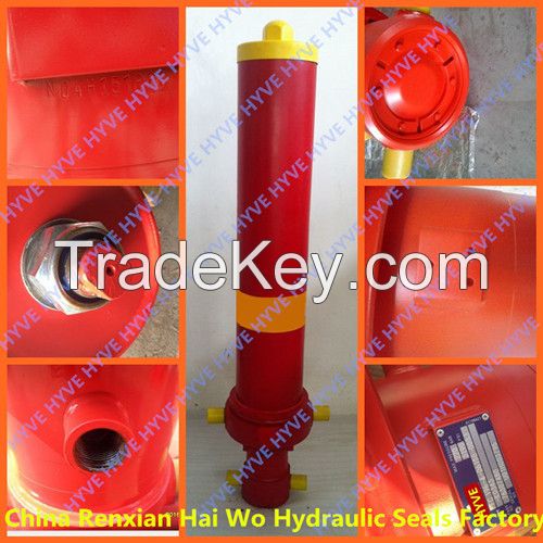 High pressure hydraulic cylinder uded for dump truck with best selling