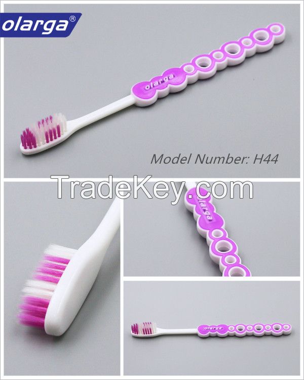 Adult age group free sample Soft nylon bristle toothbrush