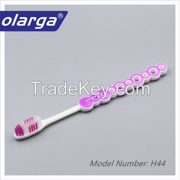 Adult age group free sample Soft nylon bristle toothbrush