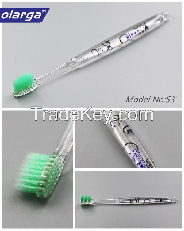 transparent toothbrush/crystal toothbrush