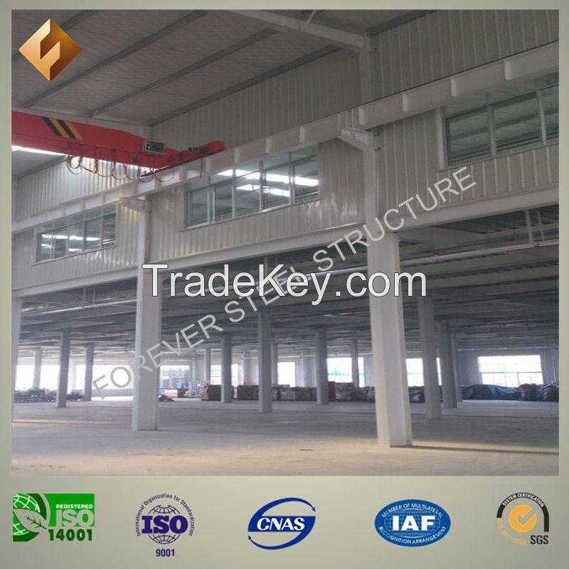 Manufactural Building Steel Structure Warehouse