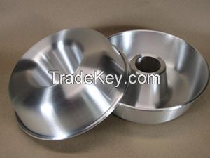 Spinning aluminum disc & aluminium circle