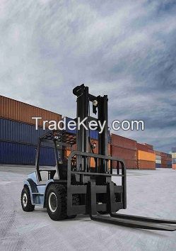 Royal Sell 9-10ton diesel forklift with original Japanese engine
