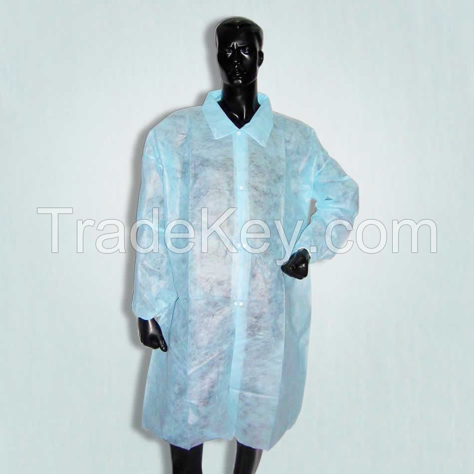 Disposable Microporous Lab Coat