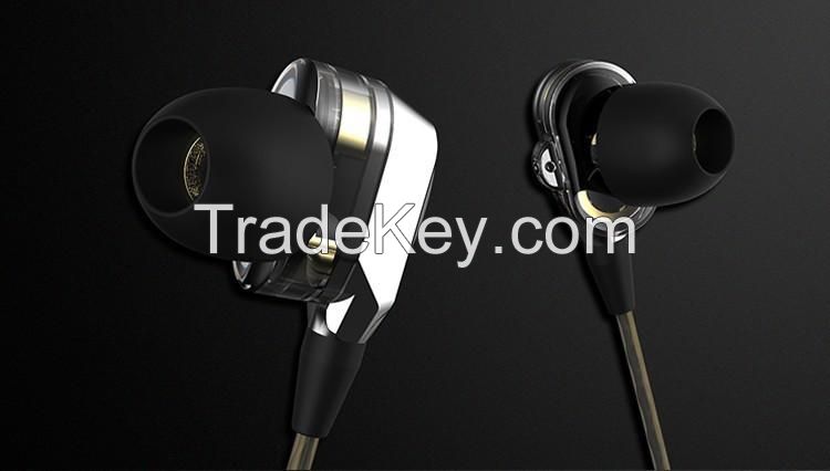 VJJB V1 in-ear metal earphone earbud with/without microphone 2015 late