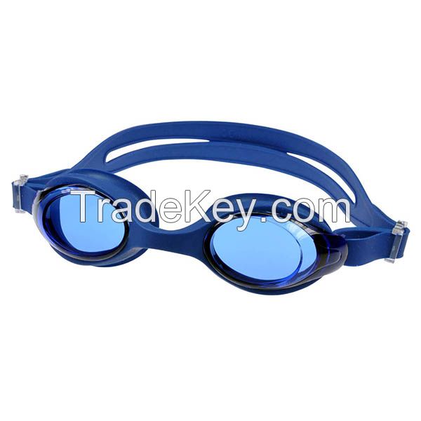 Anti fog silicone swim goggle