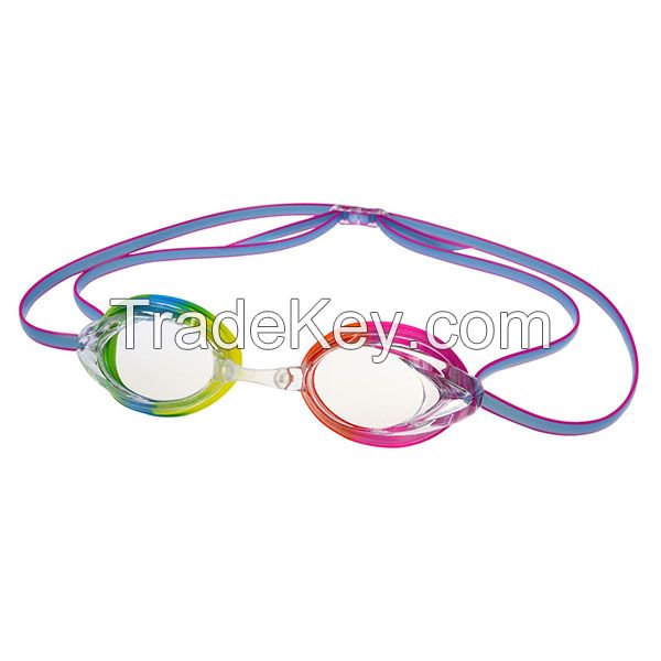 Colorful swimming goggle
