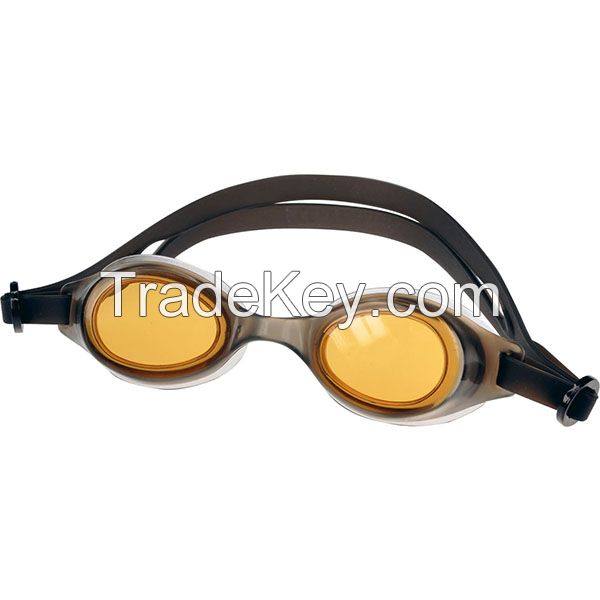 Adult one piece swimming goggle