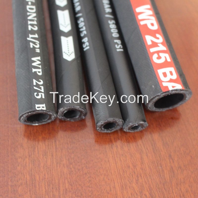 Gushan R1at/1sn/R2at/2sn High Pressure Rubber Hydraulic Hose