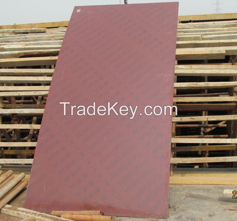 Double face filmed formwork plywood