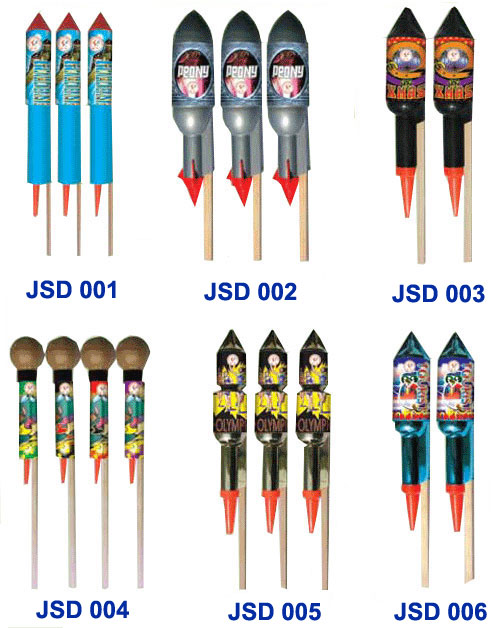 Export Fireworks Rockets