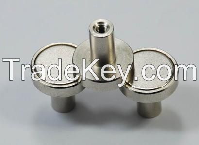 Customized Sintered NdFeB Rare Earth Neodymium Permanent Strong Hardware Iron Stud Magnets