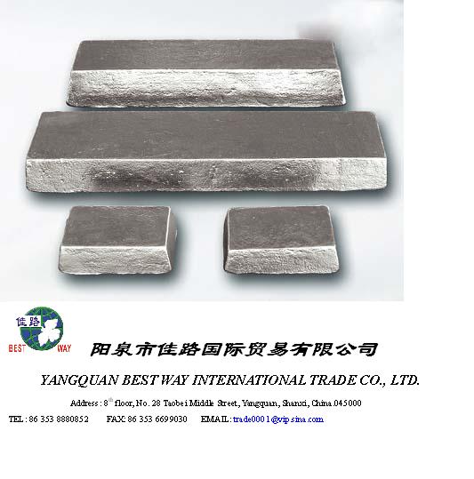 Magnesium Ingot/Alloy/chip/metal