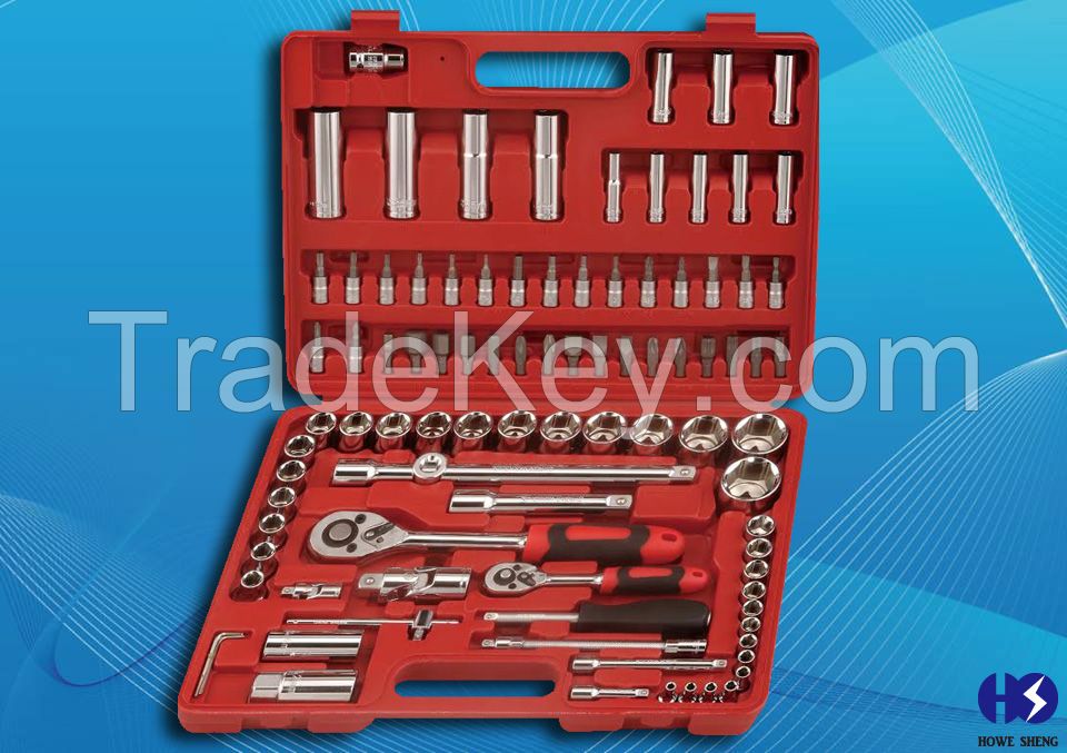 1/4"DR.&1/2"DR.Socket Wrench Set