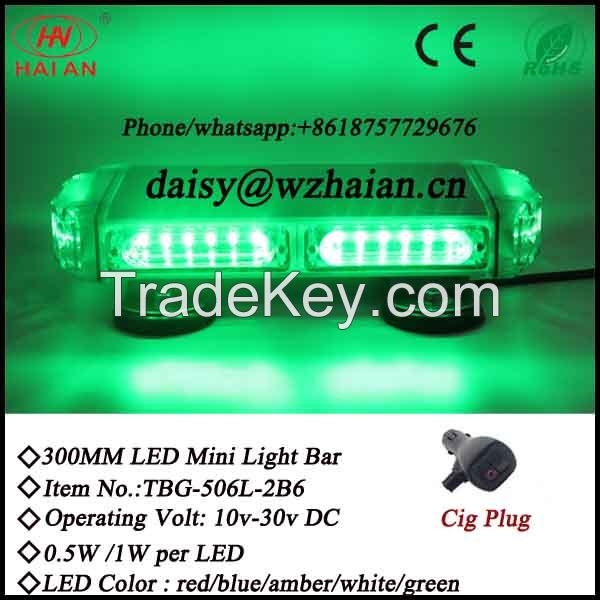 Hotsale Green LED Mini Lightbar China Manufacturers