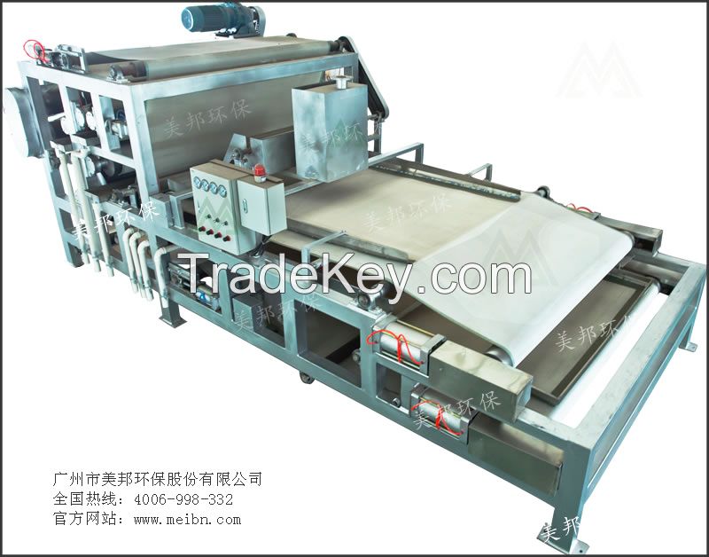 Heavy Belt Sludge Filter Press Machine