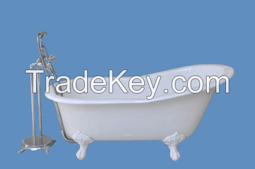 cast iron bath tub