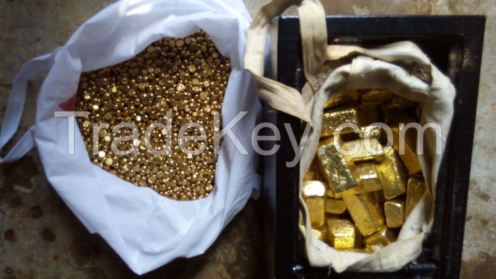 Gold Nuggets ready for export