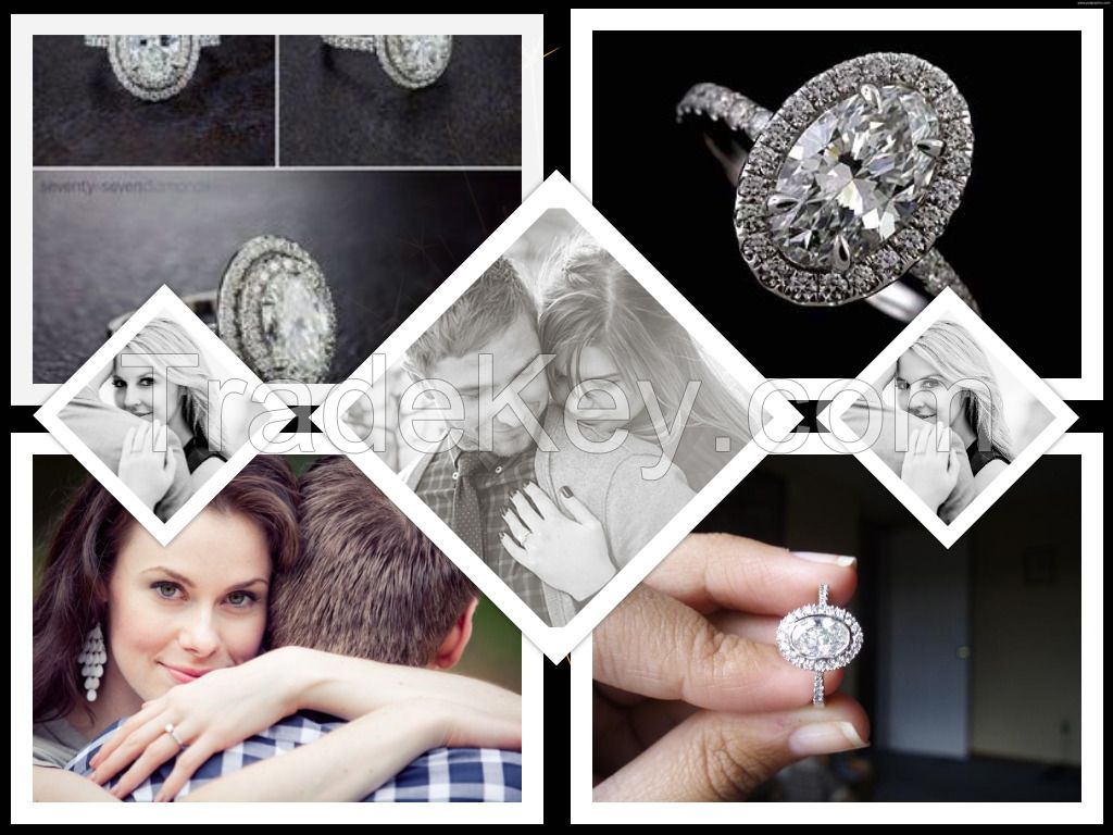 Oval Cut Diamond Engagement Ring Settings