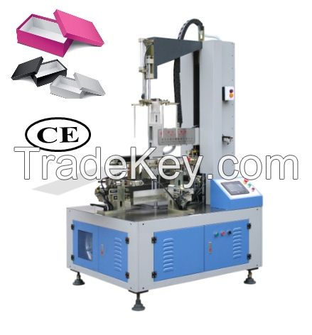 Beautiful rigid  box wrappingmachine