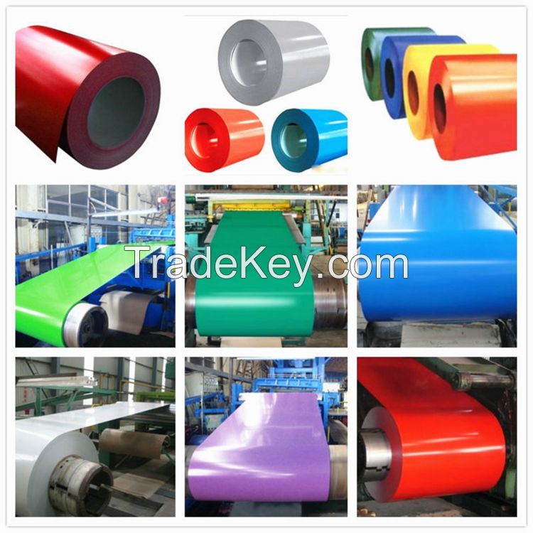 PPGI Manufacturer, color coated steel coils for roofing and wall steel