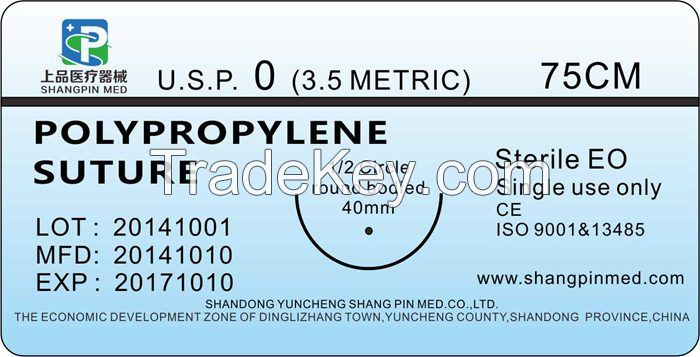 Mono-Polypropylene Suture