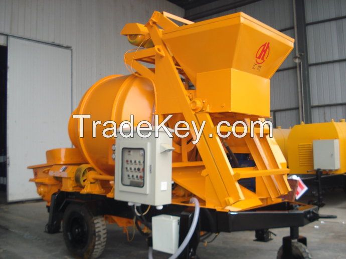 JBT-25 sereis concrete mixer with pump