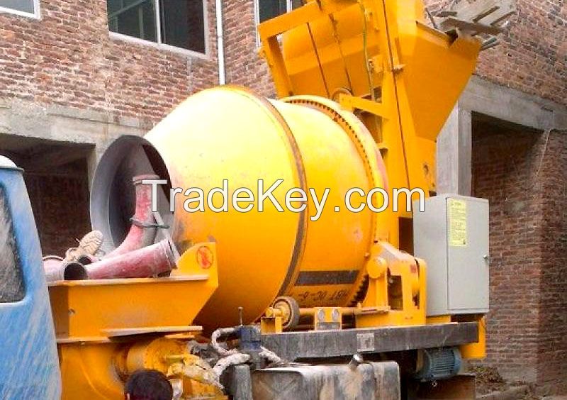 JBT-25 sereis concrete mixer with pump