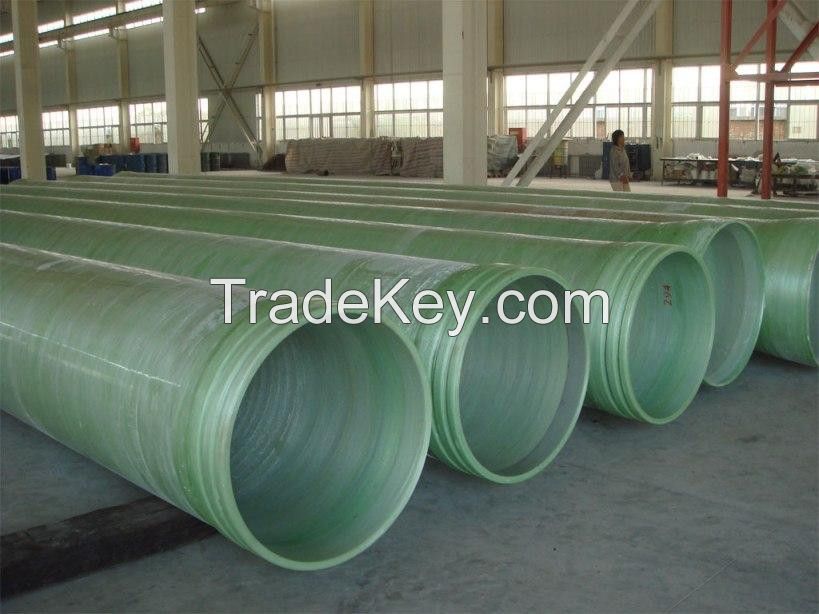 Glass reinforced plastic pipe