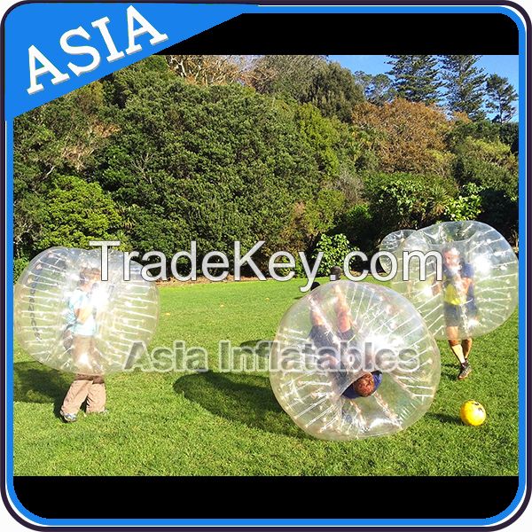 Multi-Colors Body Zorb Ball 2015 outdoor decoration human inflatable bumper bubble ball bumper ball