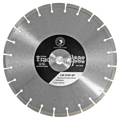 14&quot; Laser Welded Dry Cutting General Purpose Blade