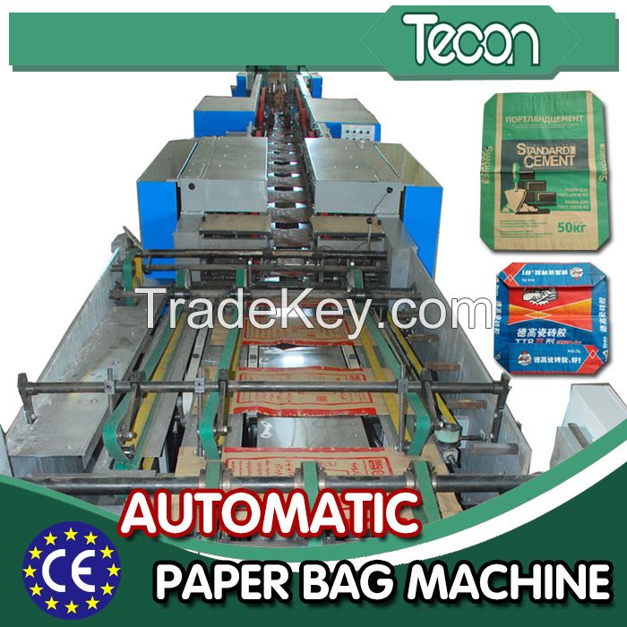 High-Speed Automatic Kraft Paper Bag Making Machine