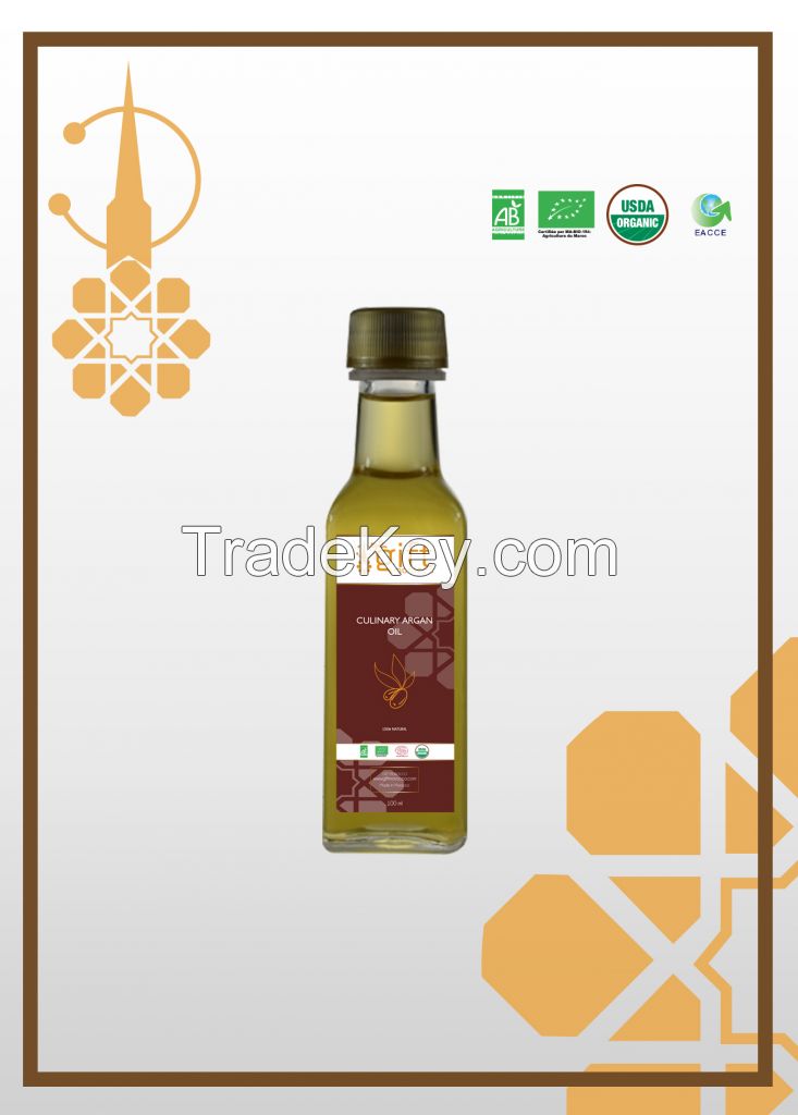 Certified cold pressed Argan oil for cosmetic use in bulk