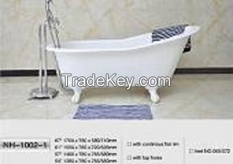 NH-1002-1 Freestanding Cast Iron Bathtub