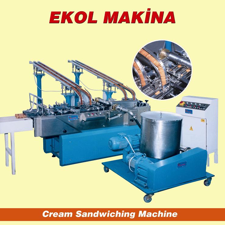 cream biscuit sandwiching machine