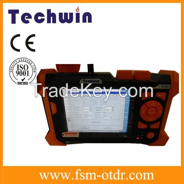 Techwin Handheld Mini OTDR Machine Equivalent to JDSU otdr