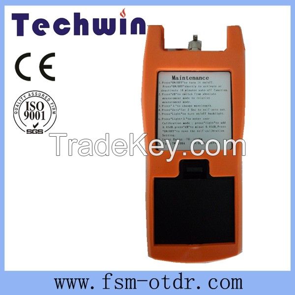 Techwin Optical fiber Power Meter made in China