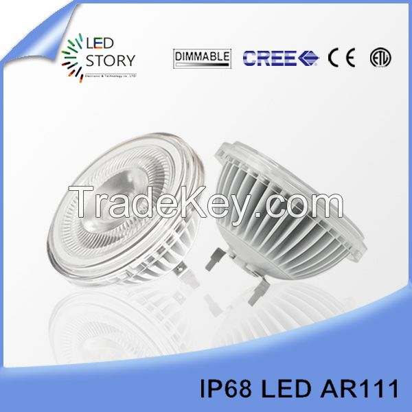 AR111 LED lamp dimmable 15w spotlight g53