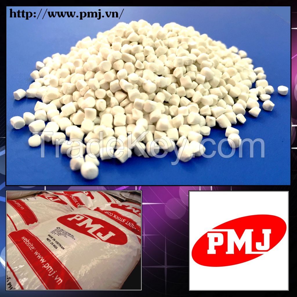 Filler masterbatch (CaCO3 masterbatch) with PP and PE resin