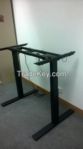 Sit Stand Desk workstation - Standing Electric Desk (with Table Top)