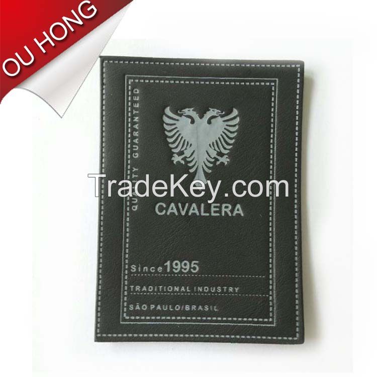 High Quality Wholesale Cheap Custom Clothing Leather Label