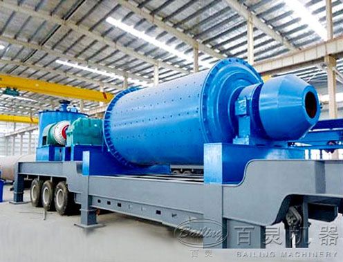  Mobile ore beneficiation plant