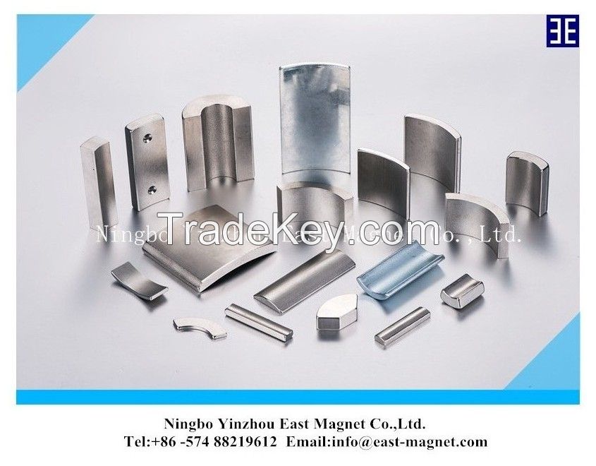 Strong Arc Sintered Neodymium Magnets for Motor