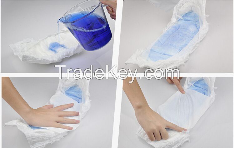 Competitive Price Disposable 100% Cotton Printed Baby Diaper Manufacturer from China