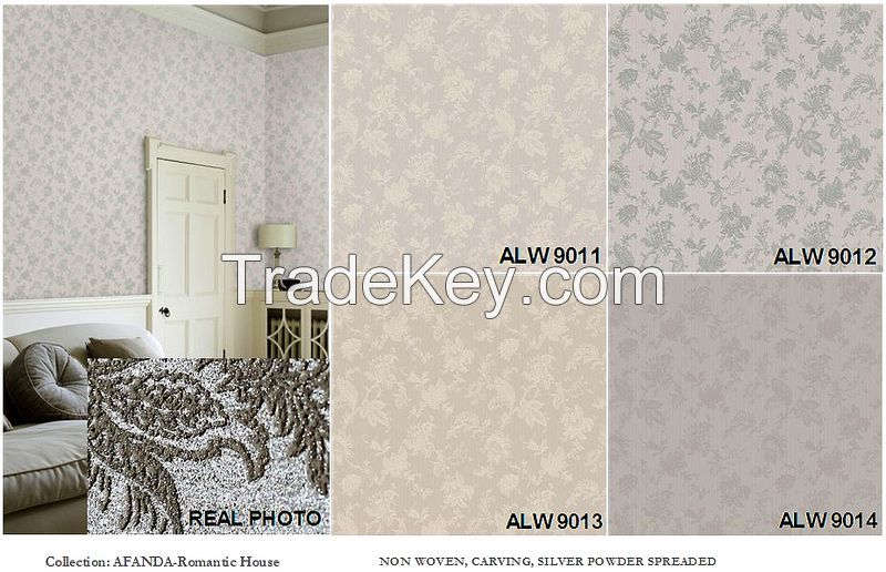 FAMIER Wallpaper Romantic House #ALW9001-9114